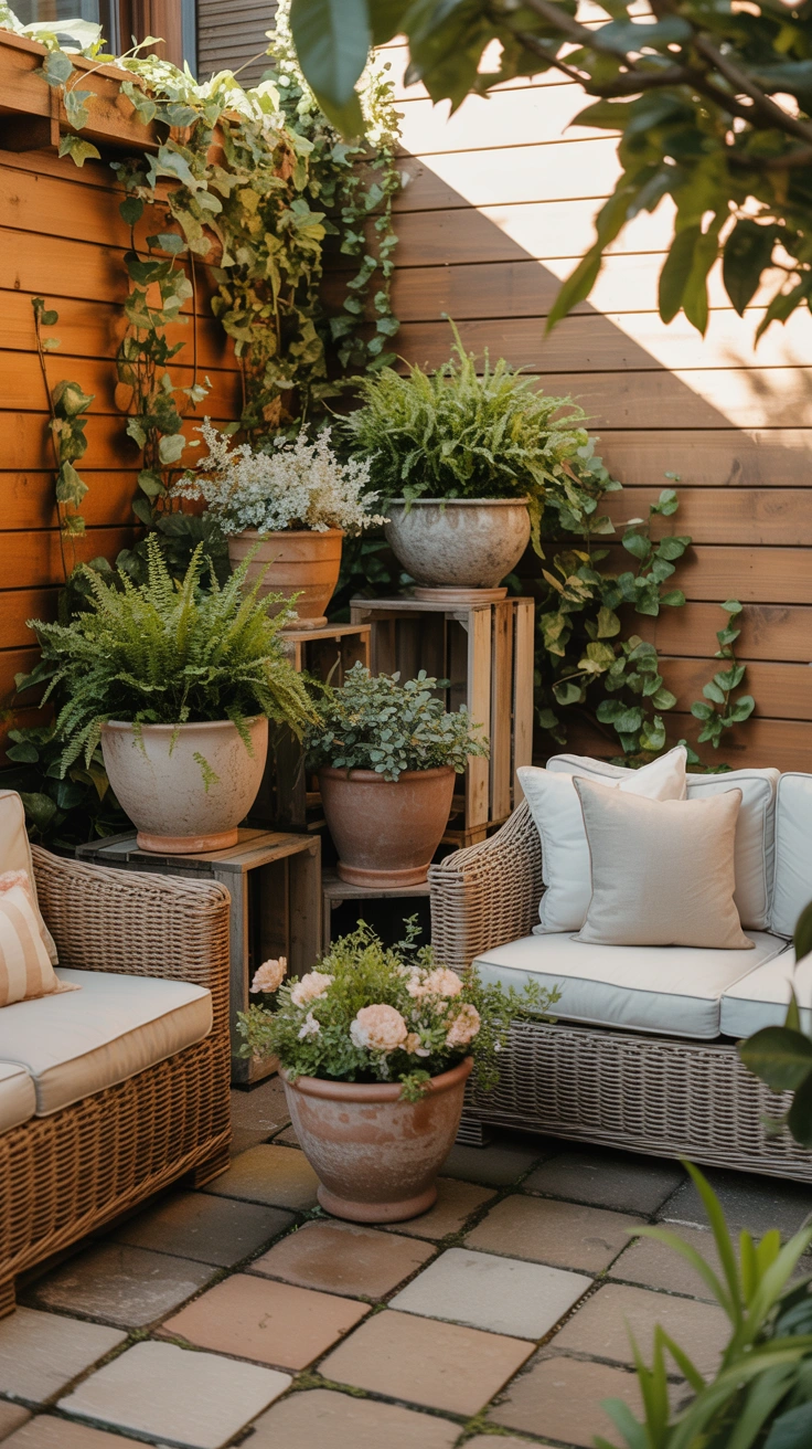 container garden ideas for patio