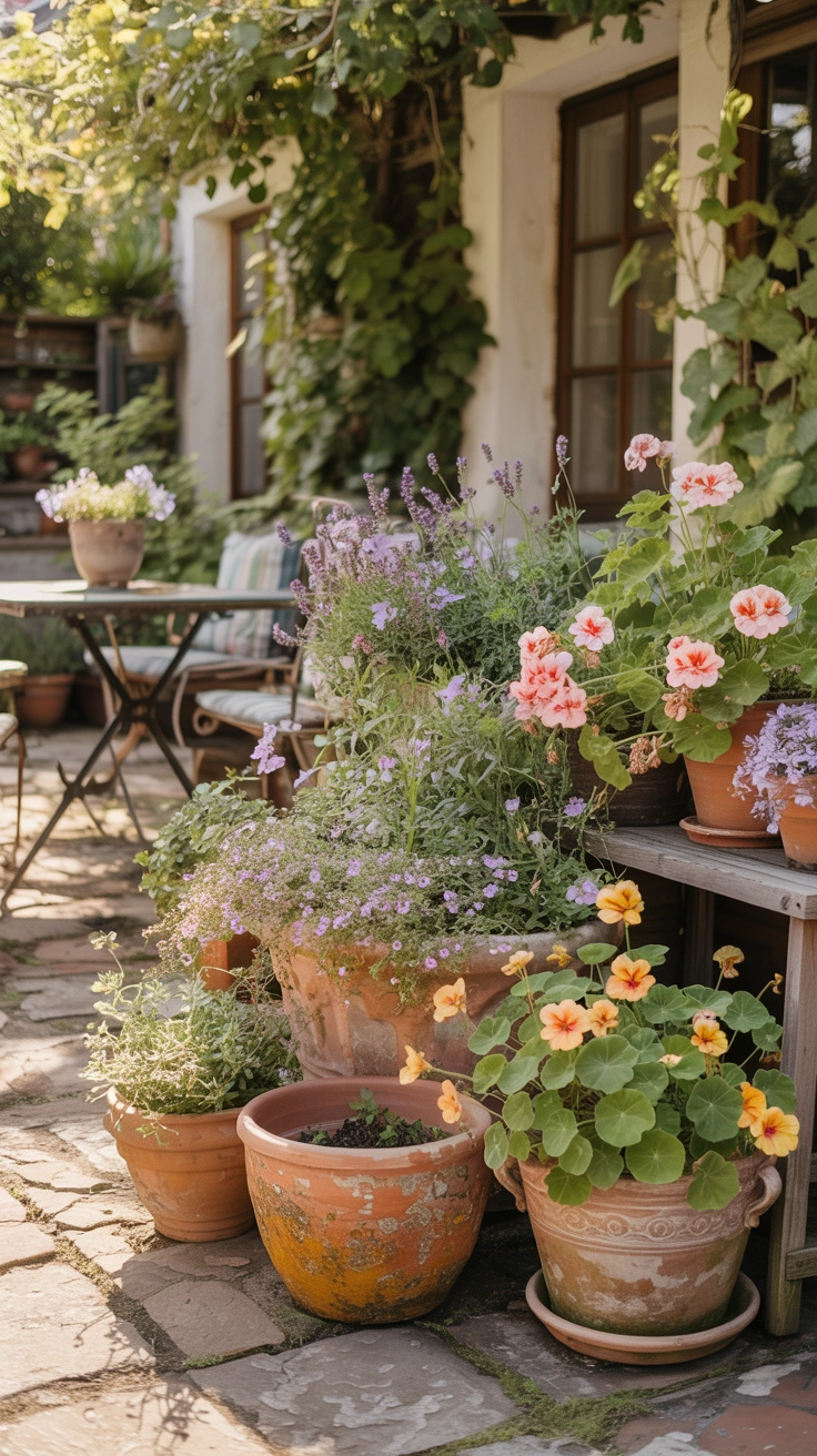 container garden ideas for patio