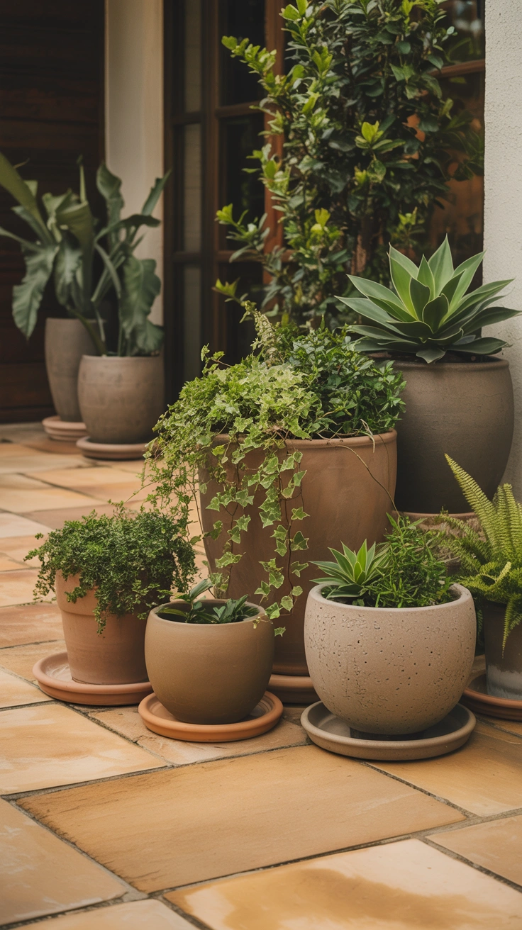 container garden ideas for patio