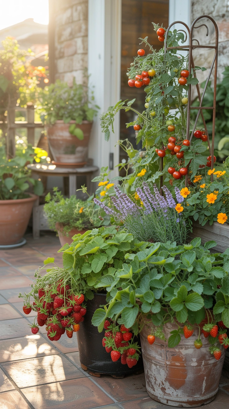 container garden ideas for patio