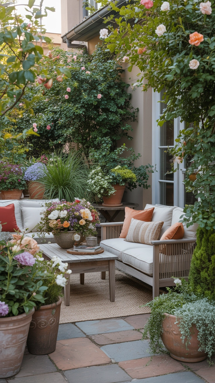 container garden ideas for patio