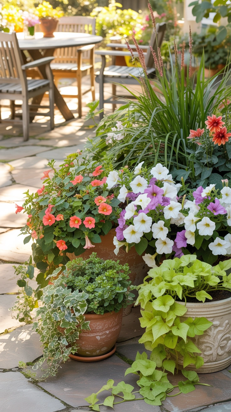 container garden ideas for patio