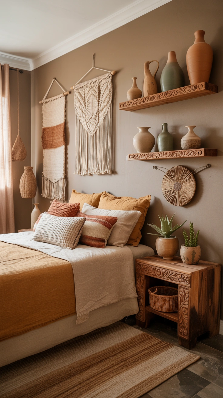 cozy earthy bedroom ideas