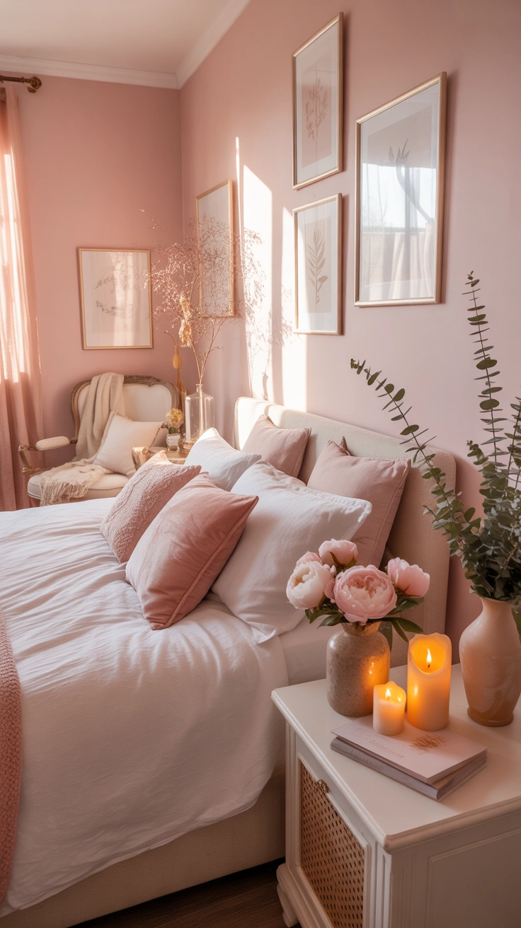 cozy feminine bedroom ideas