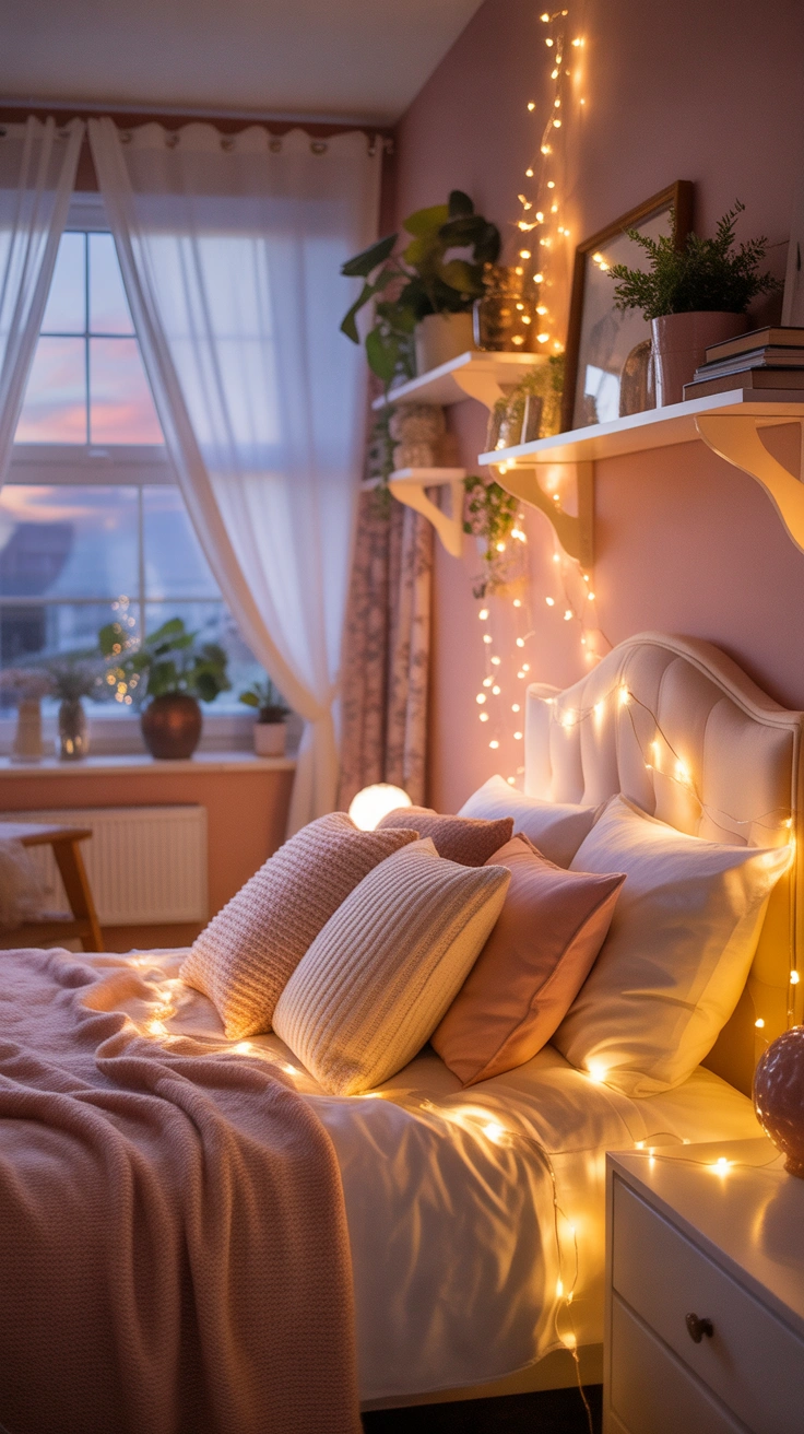 cozy feminine bedroom ideas