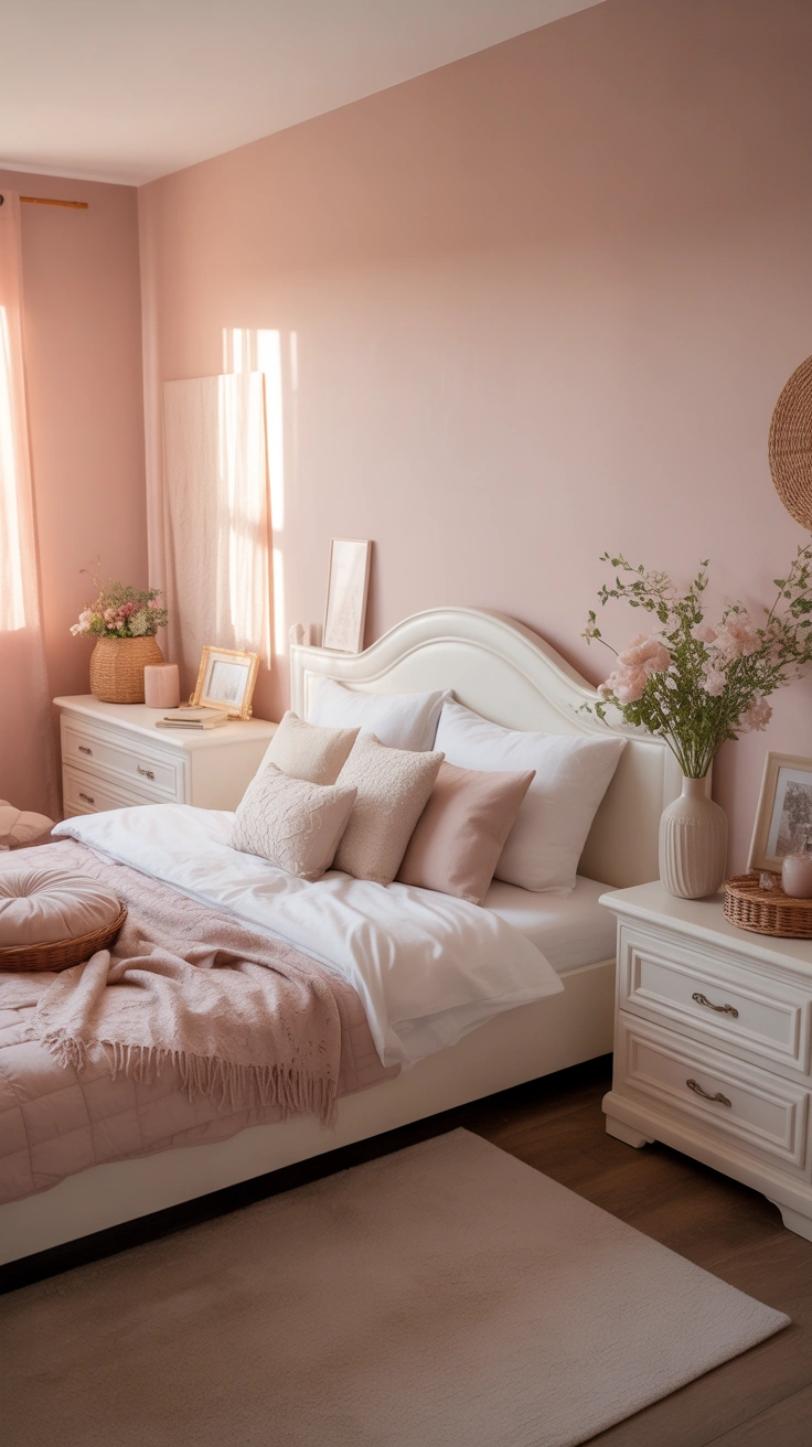 cozy feminine bedroom ideas