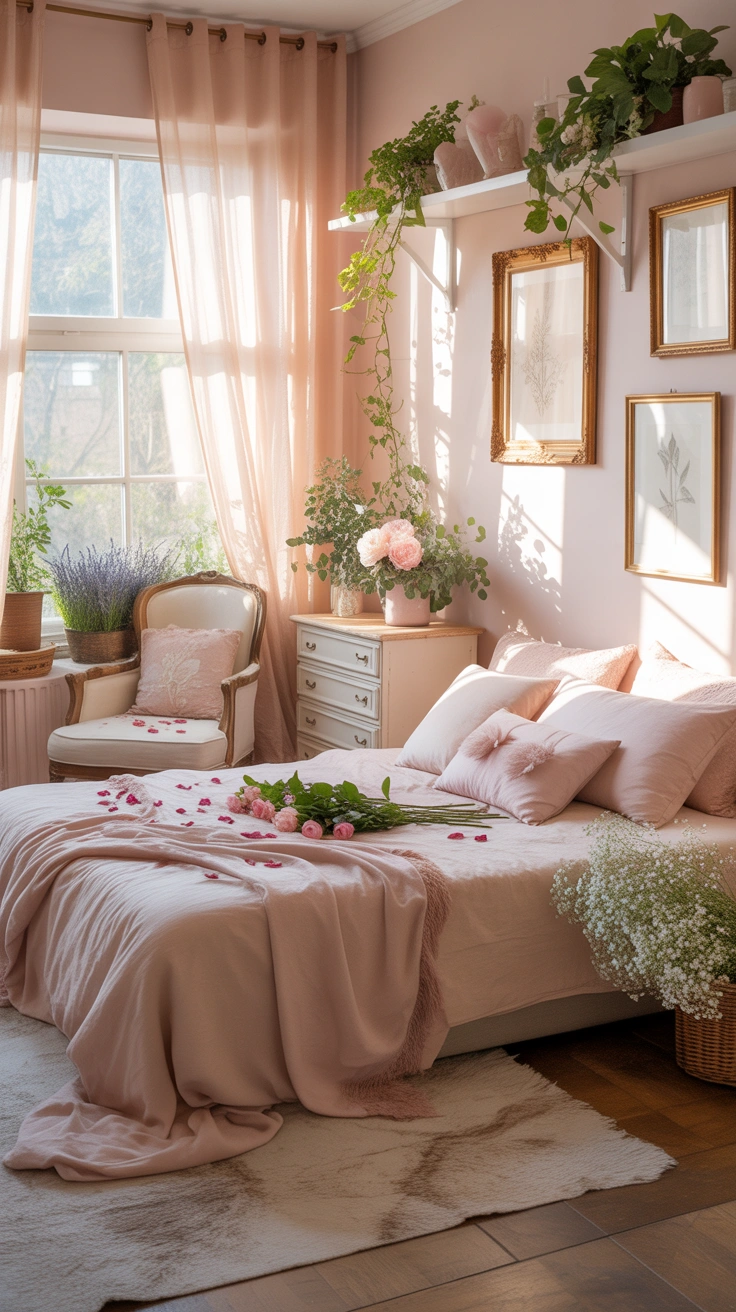 cozy feminine bedroom ideas