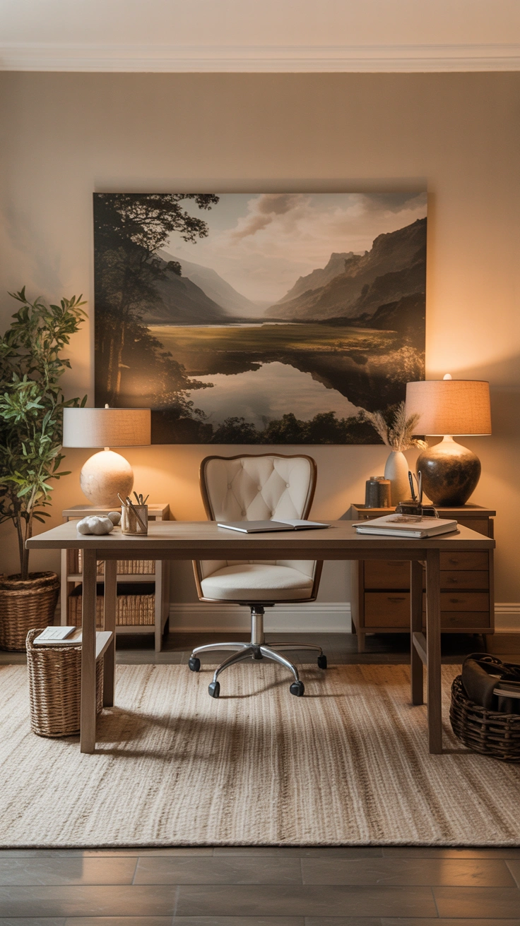 cozy home office decor ideas