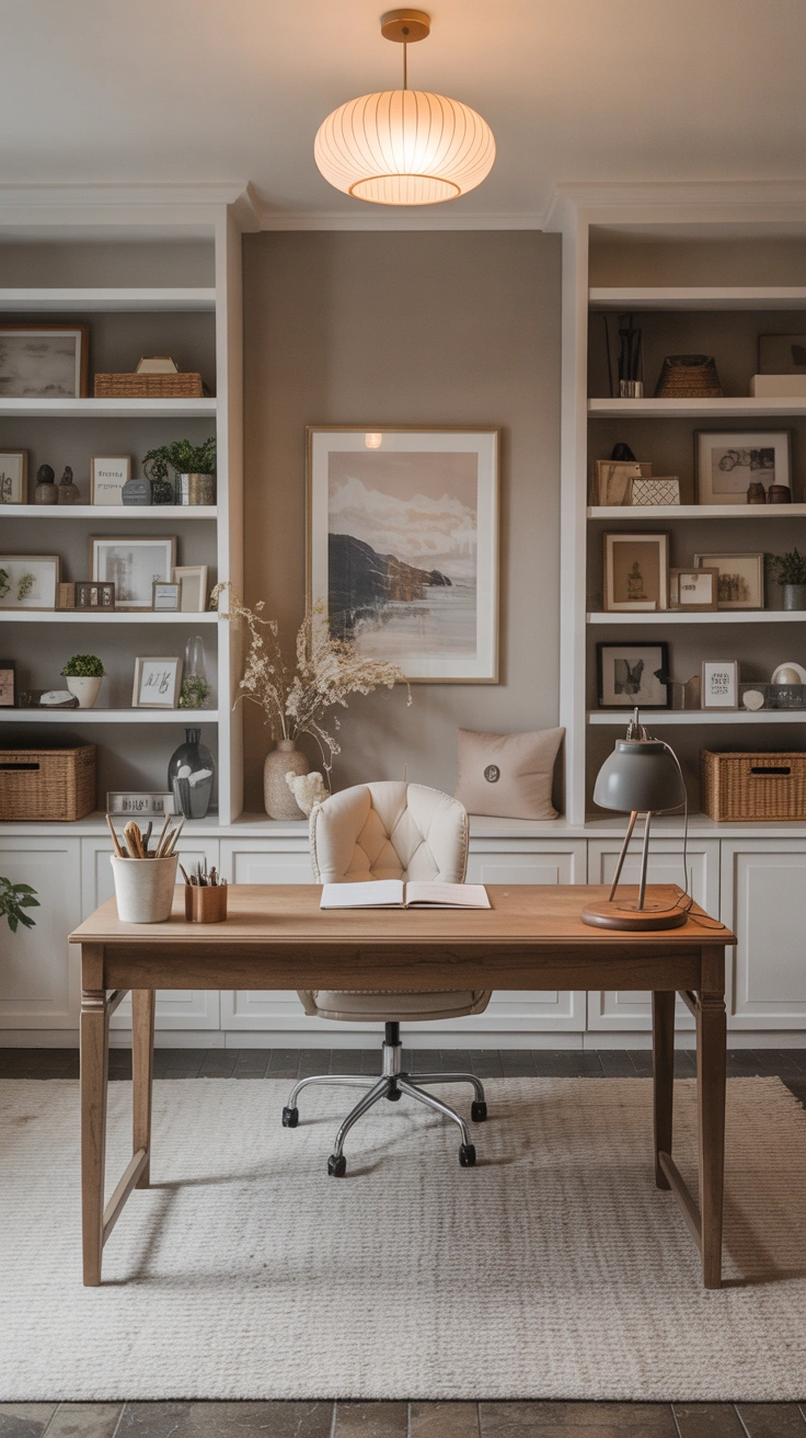 cozy home office decor ideas