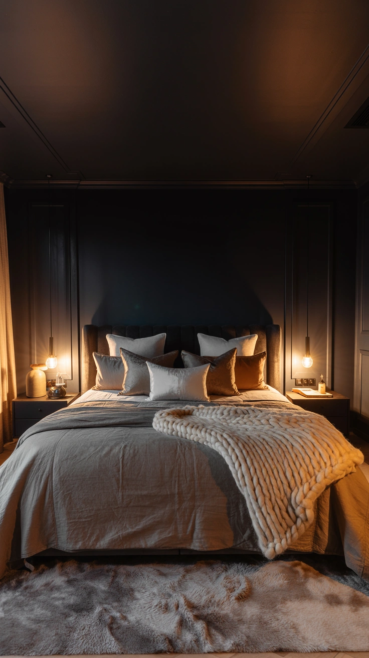 dark cozy bedroom ideas