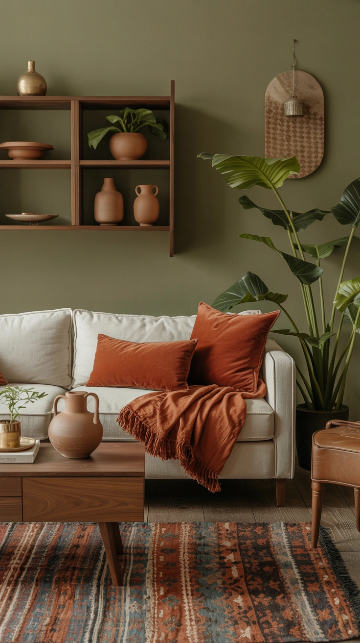 green living room decor ideas