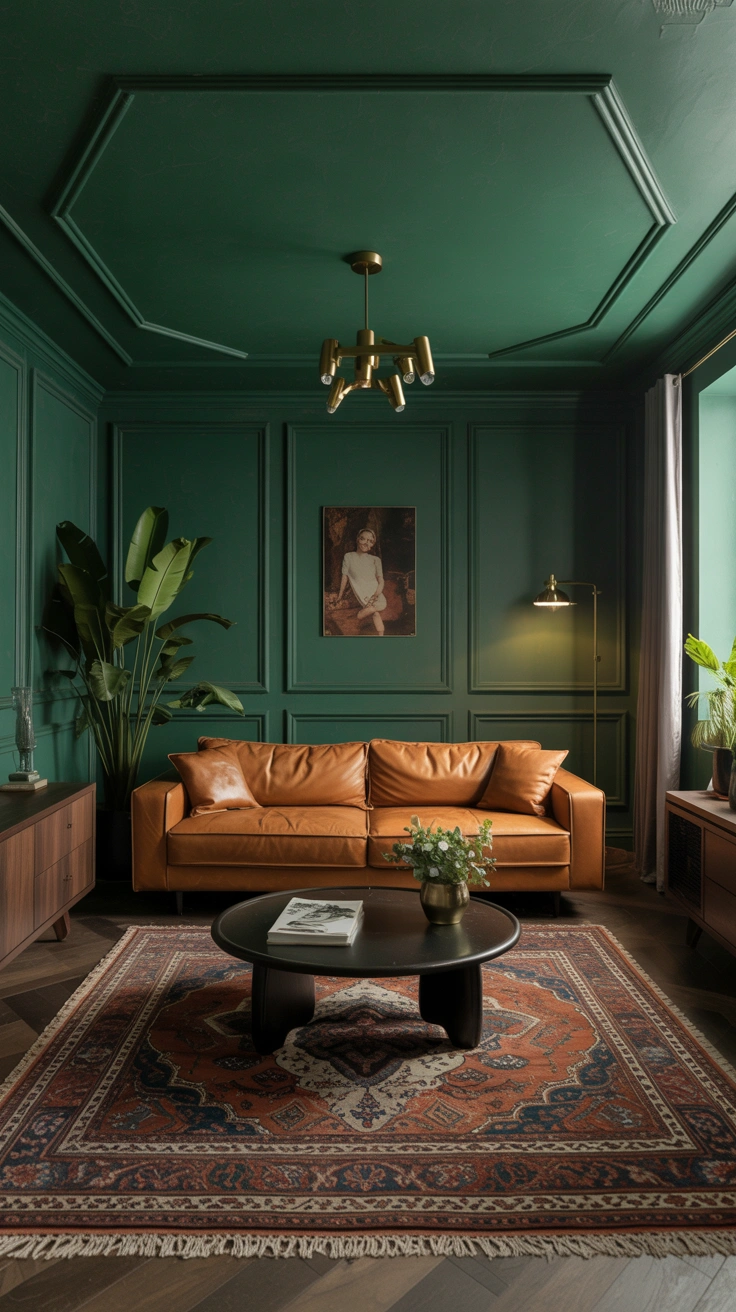 green living room decor ideas