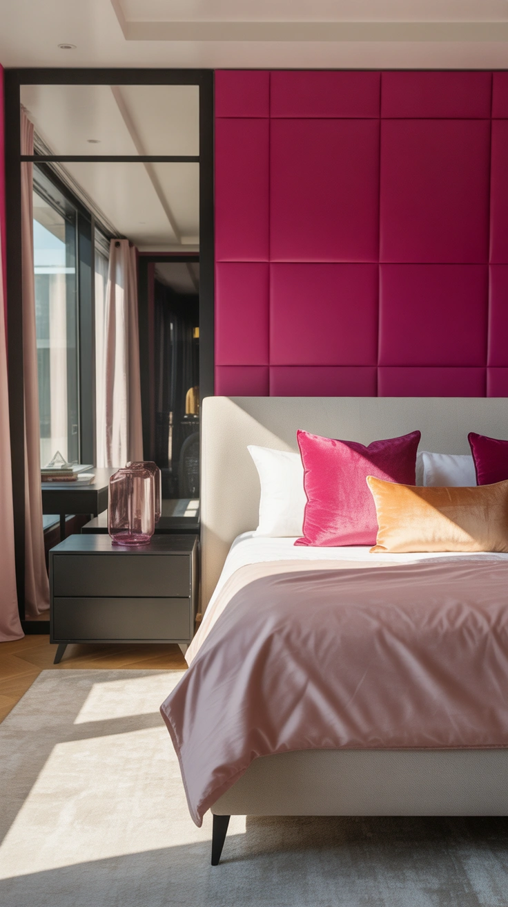 hot pink bedroom ideas