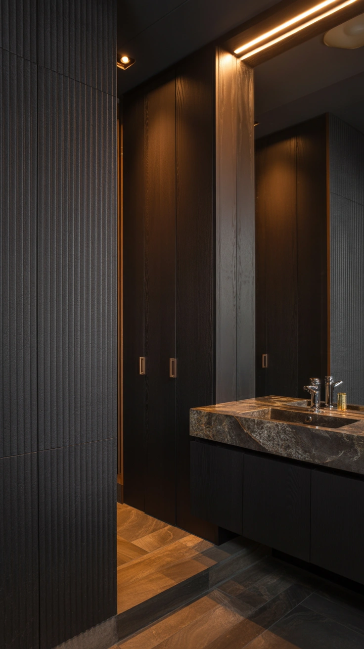 luxury dark bathroom ideas