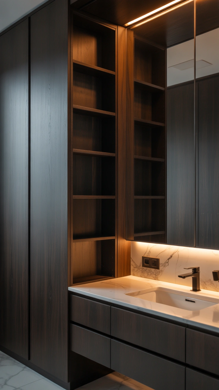 luxury dark bathroom ideas