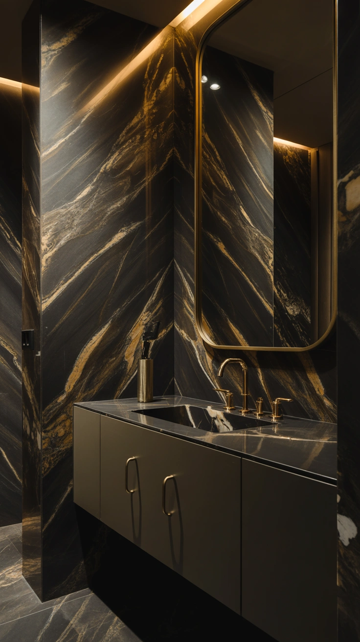 luxury dark bathroom ideas