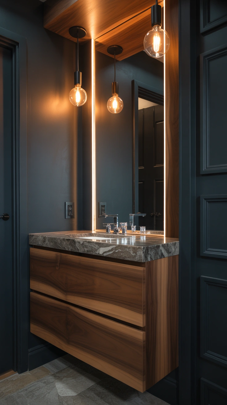 luxury dark bathroom ideas