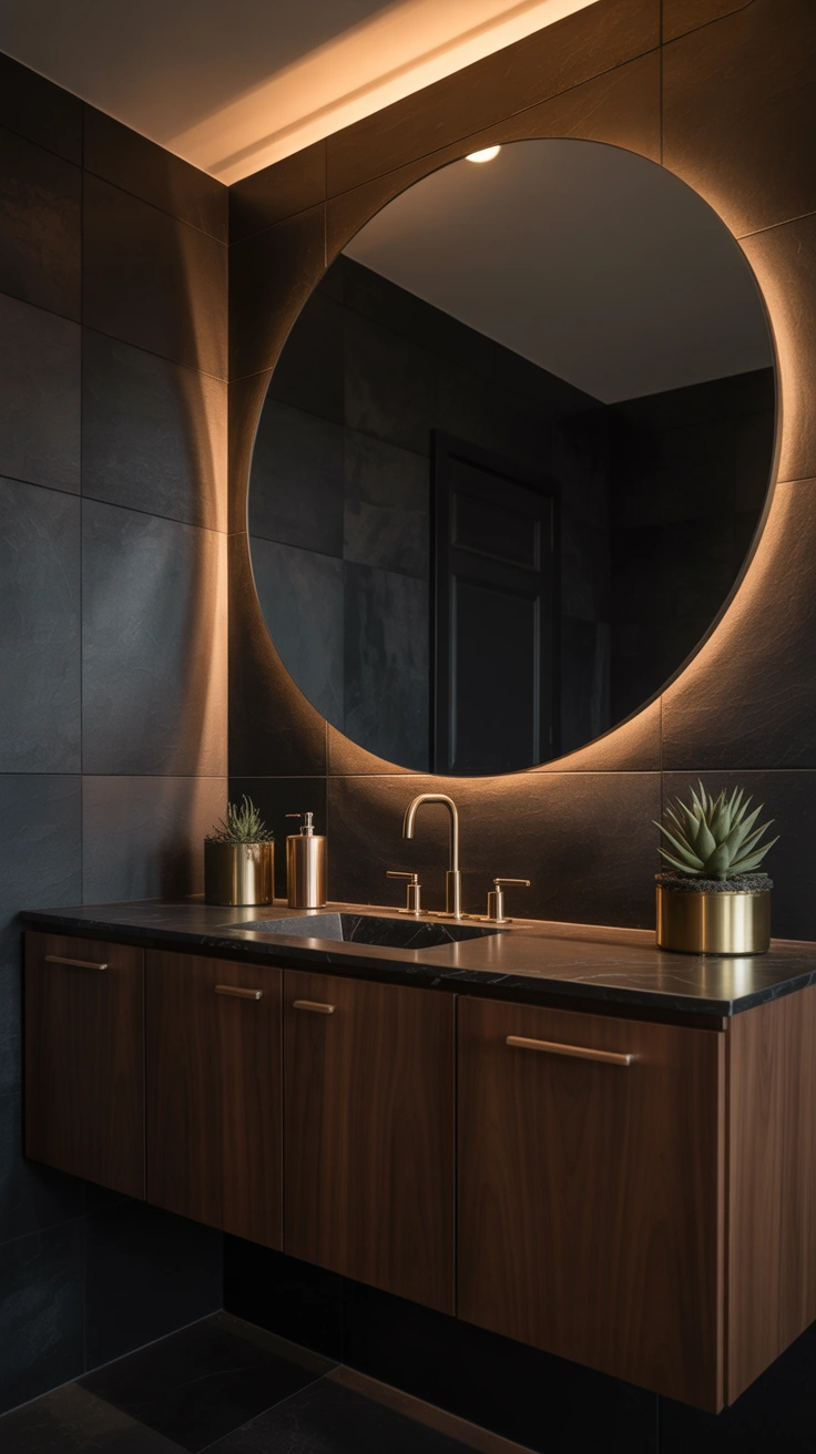 luxury dark bathroom ideas