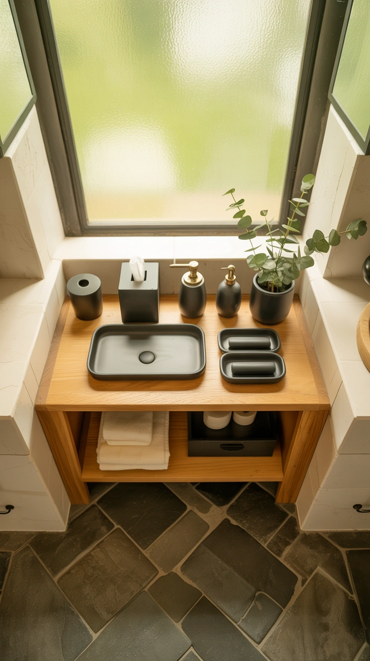 matte black bathroom ideas