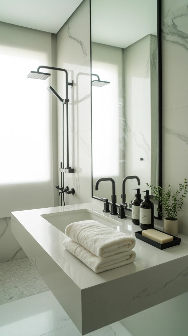 matte black bathroom ideas