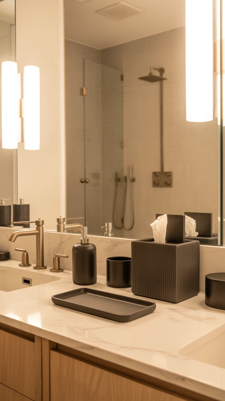 matte black bathroom ideas