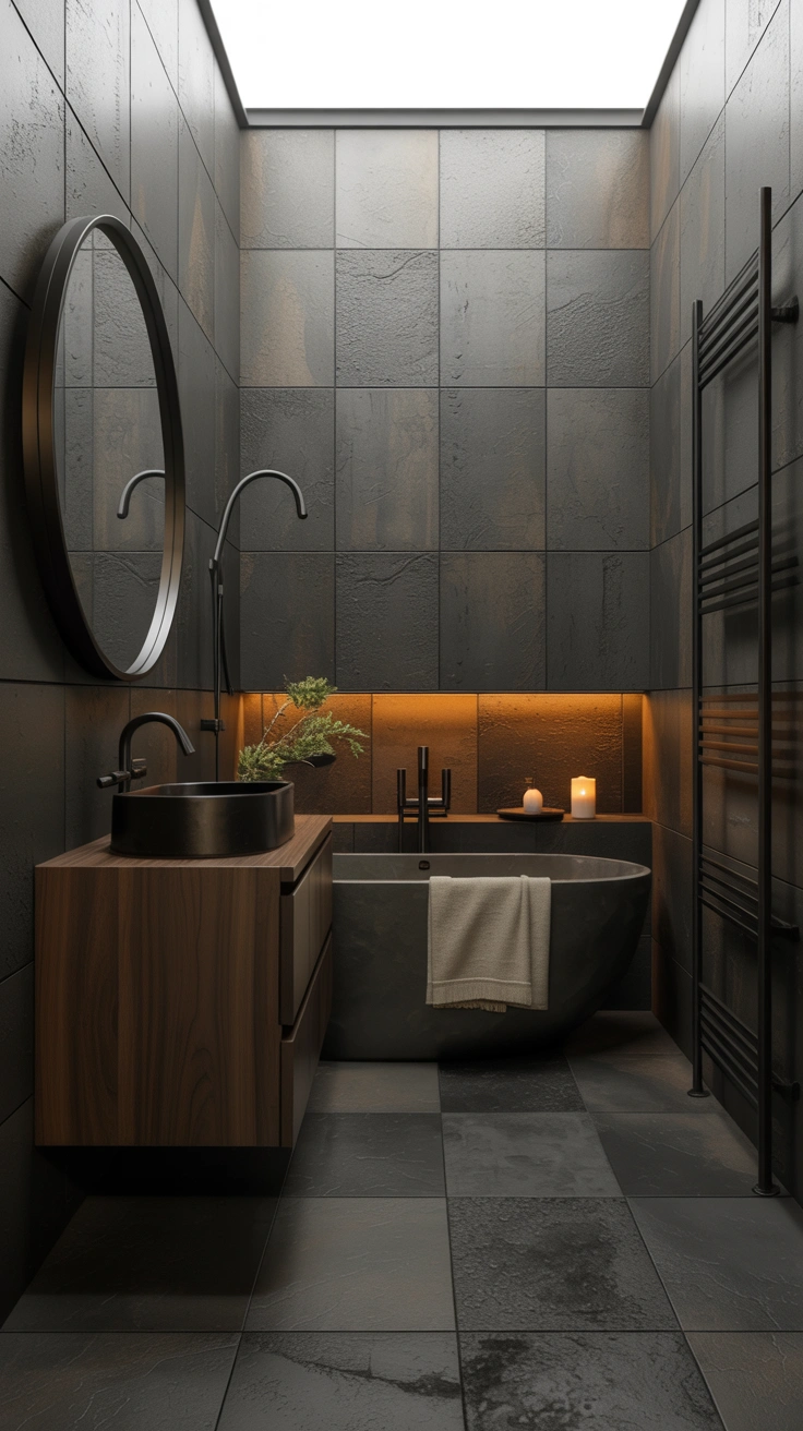 matte black bathroom ideas