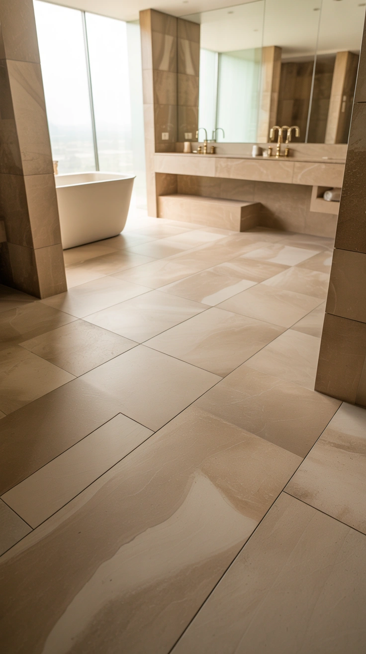 neutral bathroom tile ideas