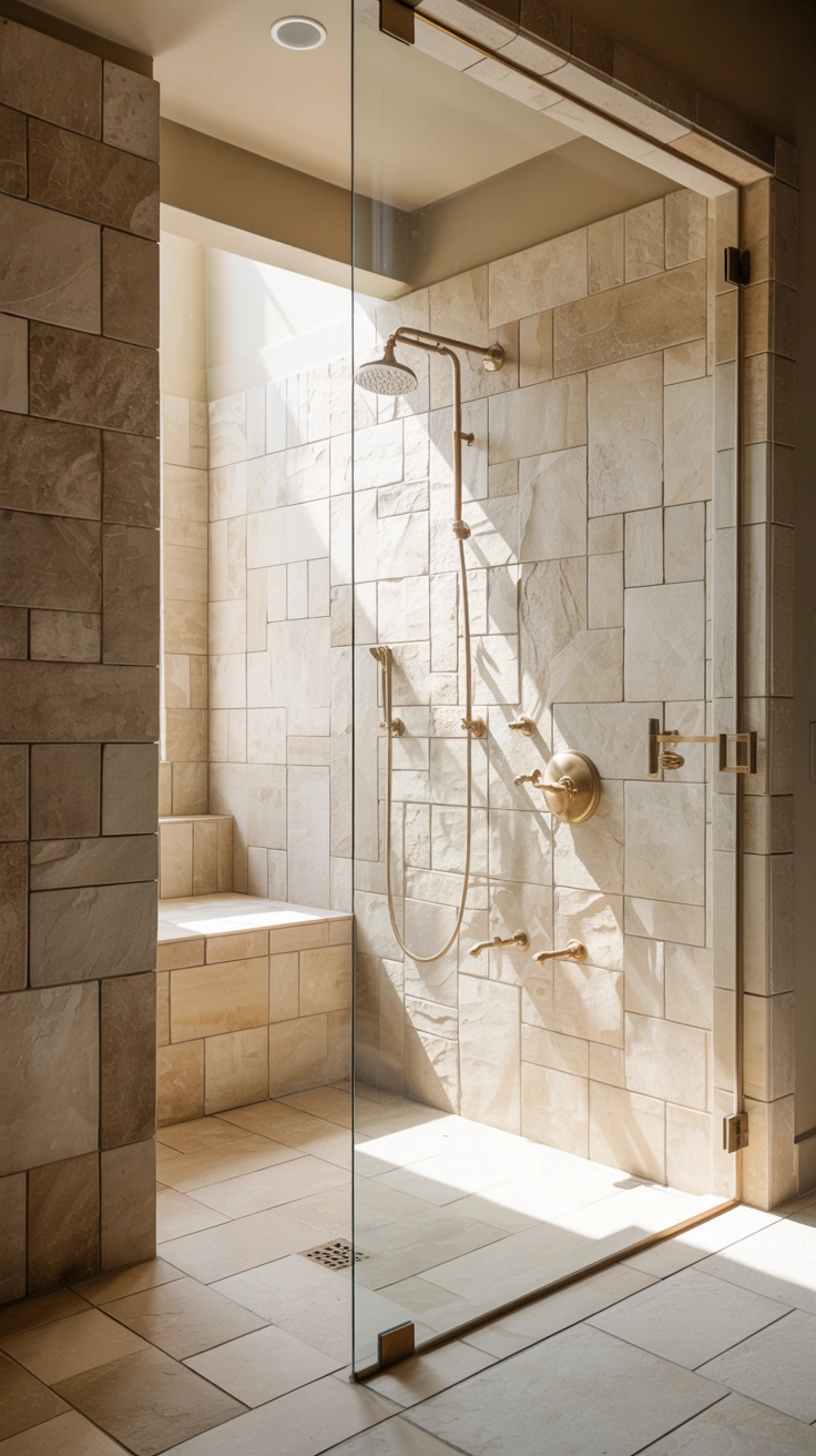 neutral bathroom tile ideas