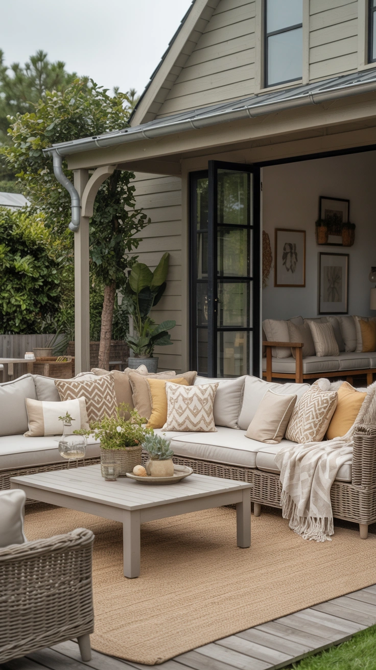 outdoor living room ideas