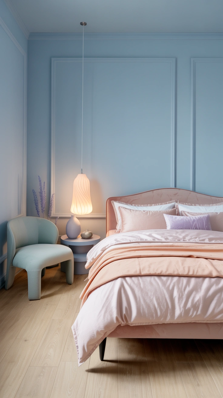 pastel bedroom decor ideas 