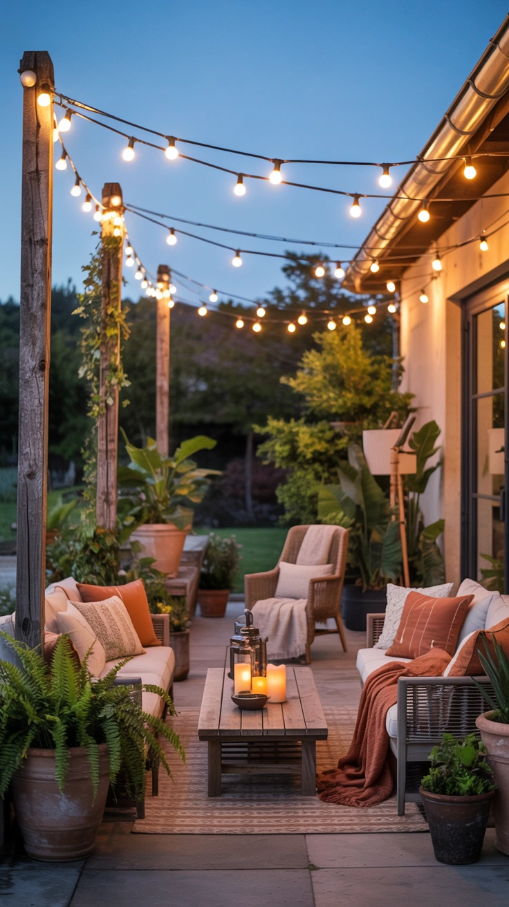 patio lighting ideas