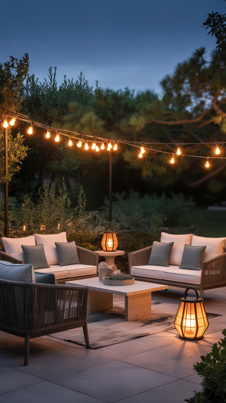 patio lighting ideas