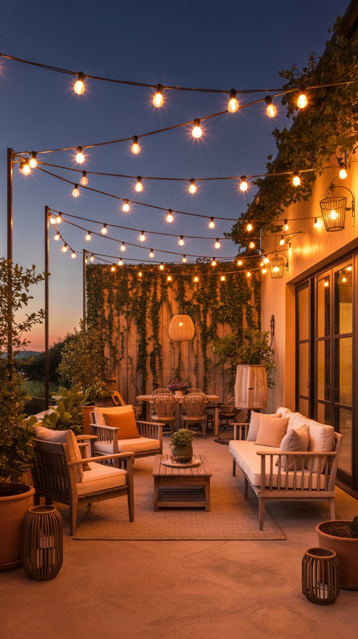 patio lighting ideas