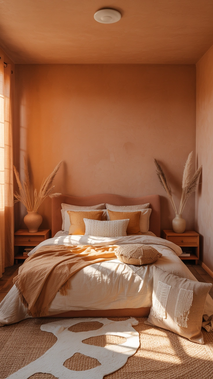 terracotta bedrooom ideas