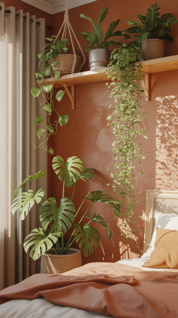 terracotta bedroom ideas