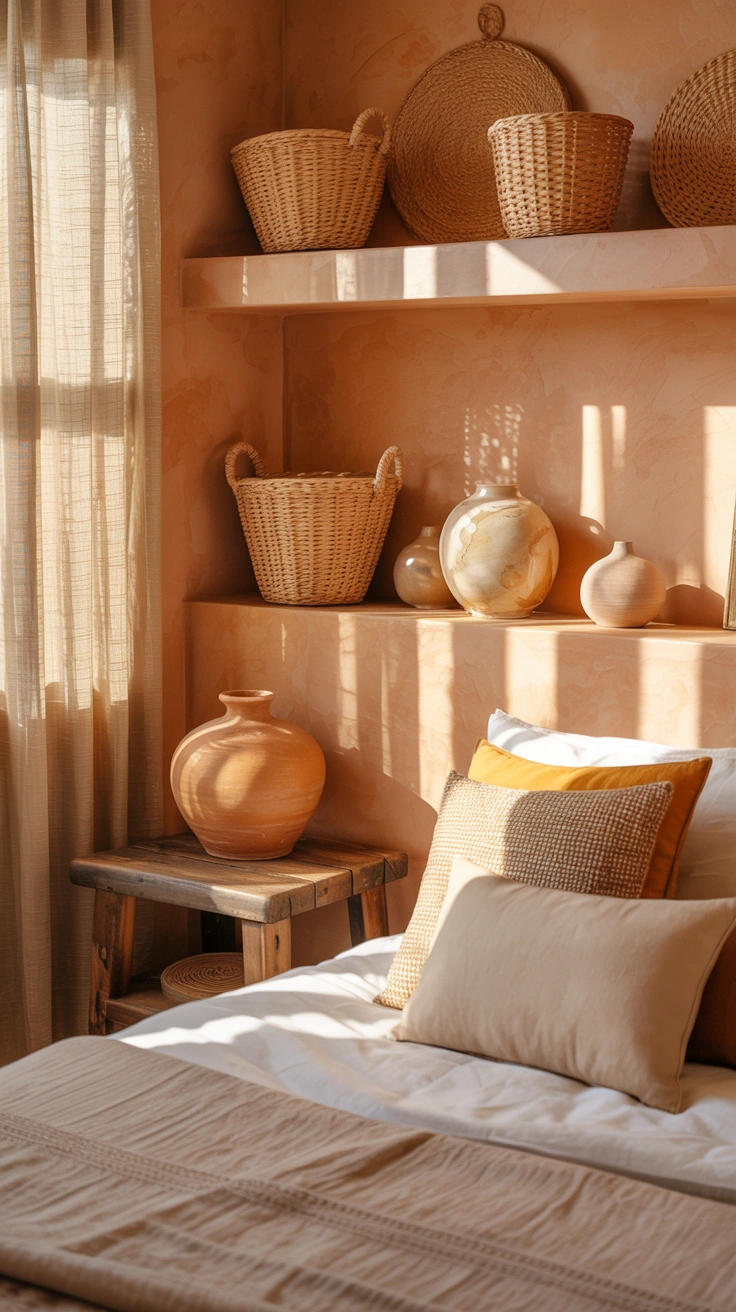 terracotta bedroom ideas