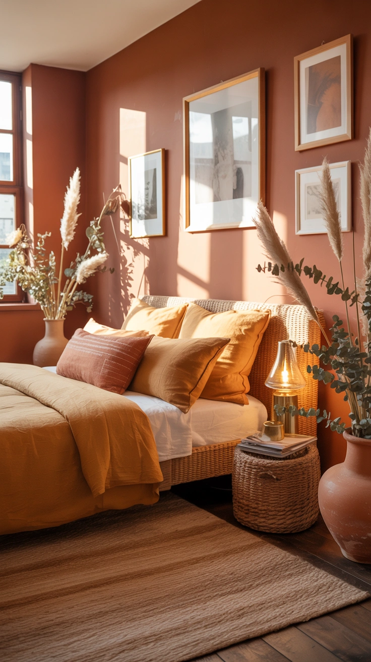 terracotta bedroom ideas