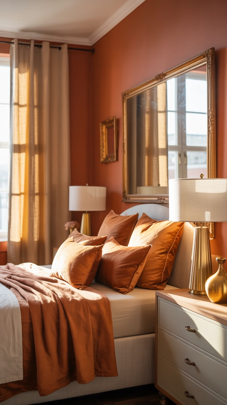 terracotta bedroom ideas