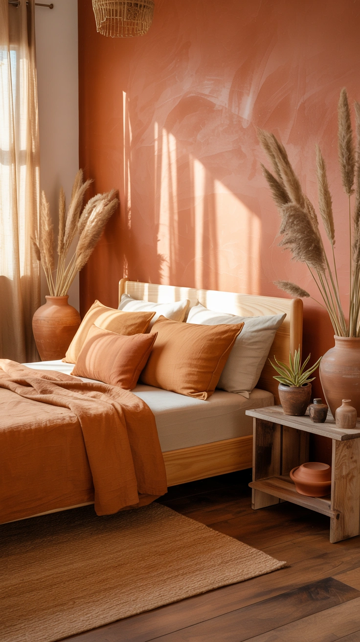 terracotta bedroom ideas