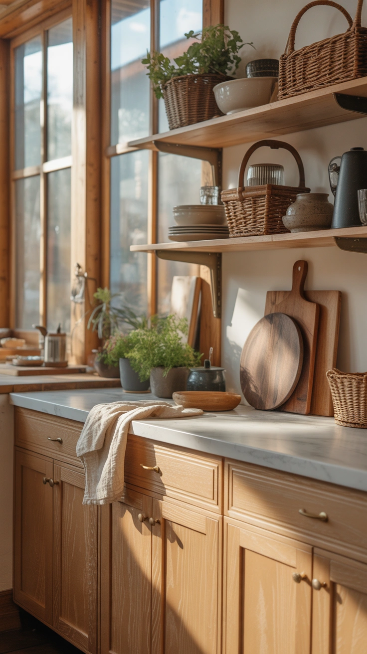 warm kitchen ideas