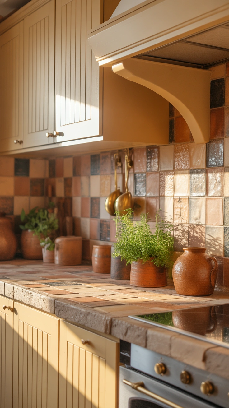 warm kitchen ideas