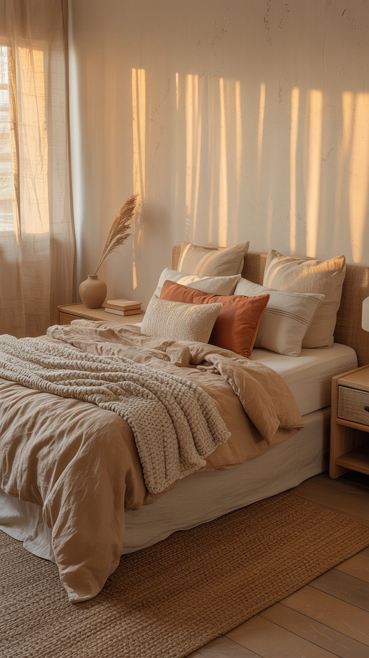 warm neutral bedroom ideas