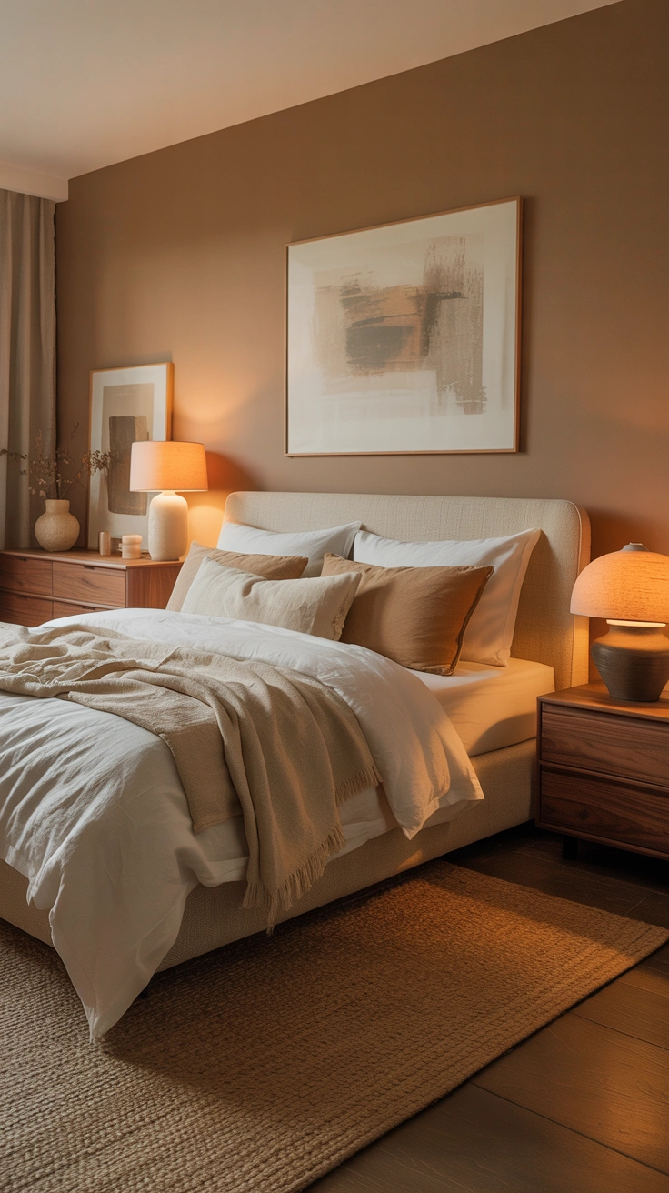 warm neutral bedroom ideas