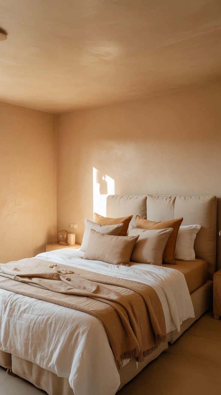 warm neutral bedroom ideas