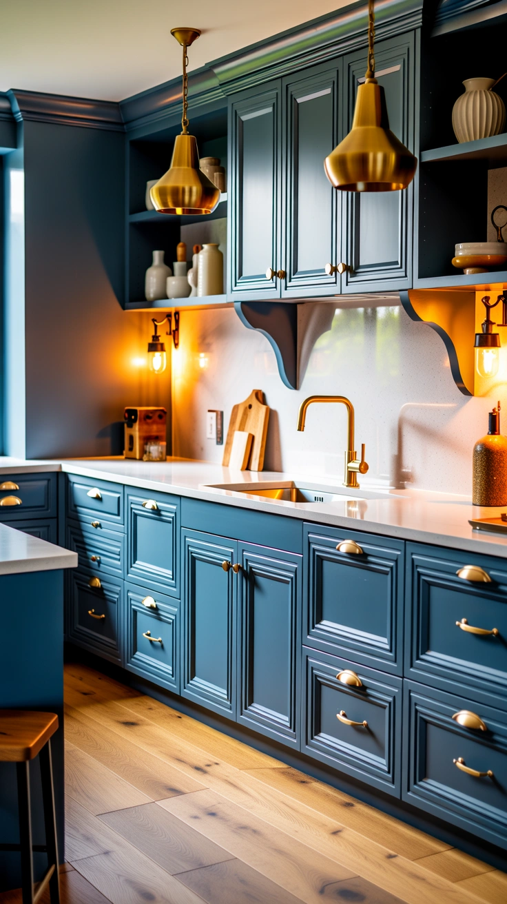 blue kitchen decor ideas