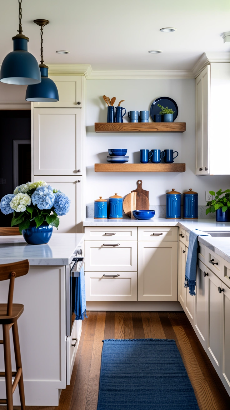 blue kitchen decor ideas
