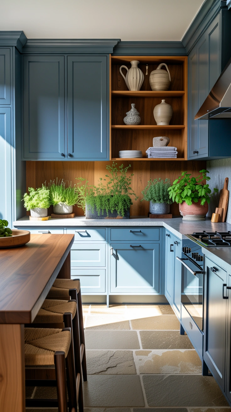 blue kitchen decor ideas