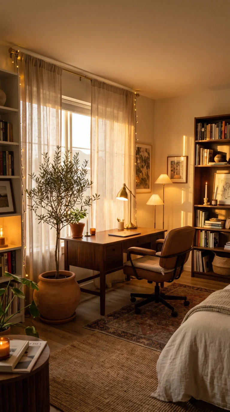 How To Light a Home Office That Actually Helps You Work Better