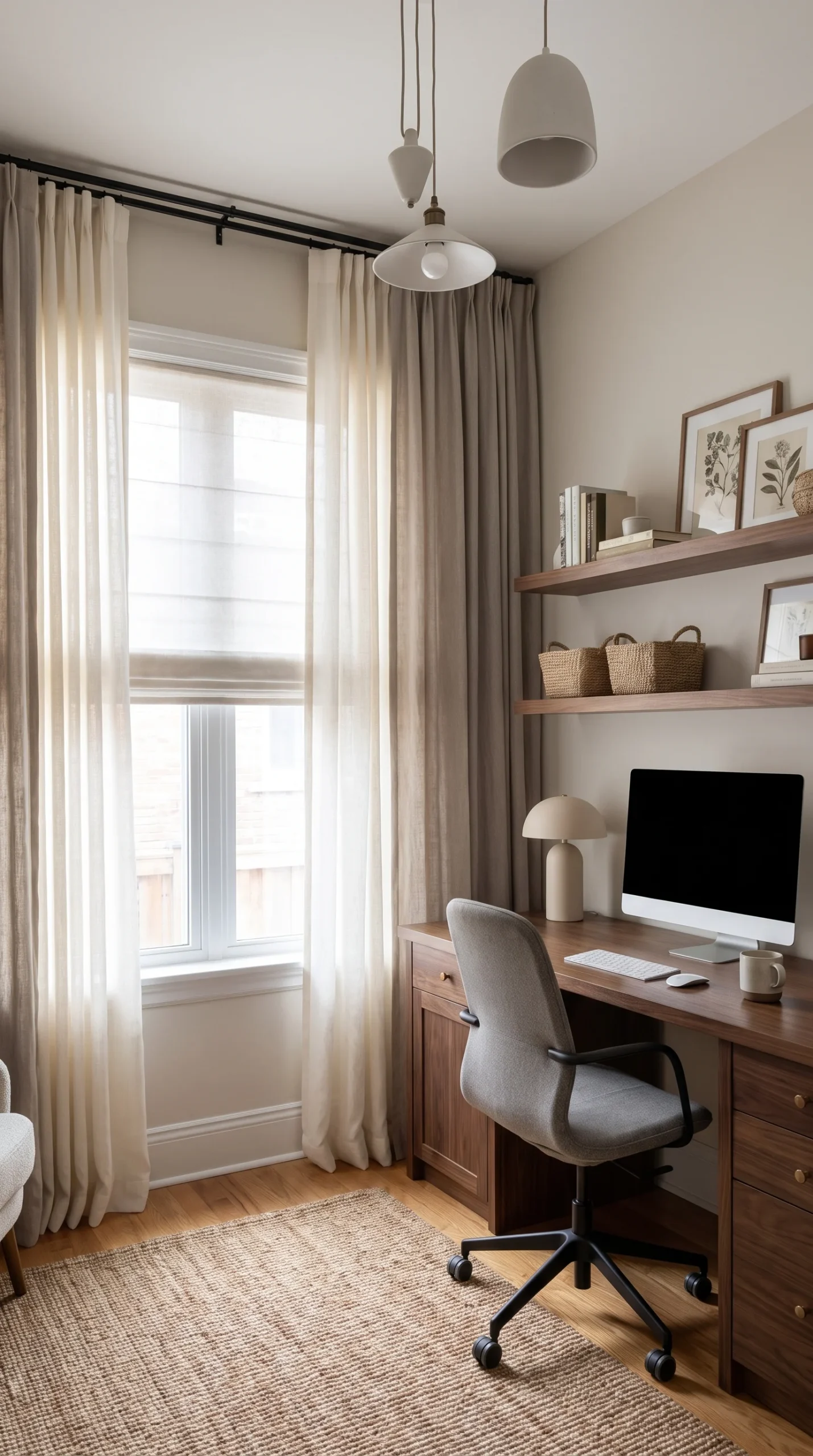 how to light a home office 9