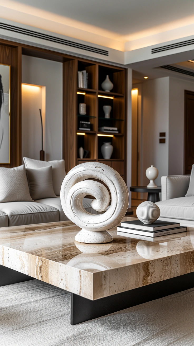 how to style a coffee table 14